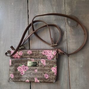 Juicy Couture Pink Bloom Crossbody Bag